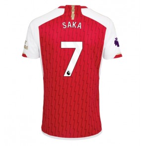 Maillot de foot Arsenal Bukayo Saka #7 Domicile 2023-24 Manches Courte